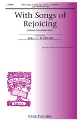With Songs of Rejoicing Two-Part Mixed choral sheet music cover